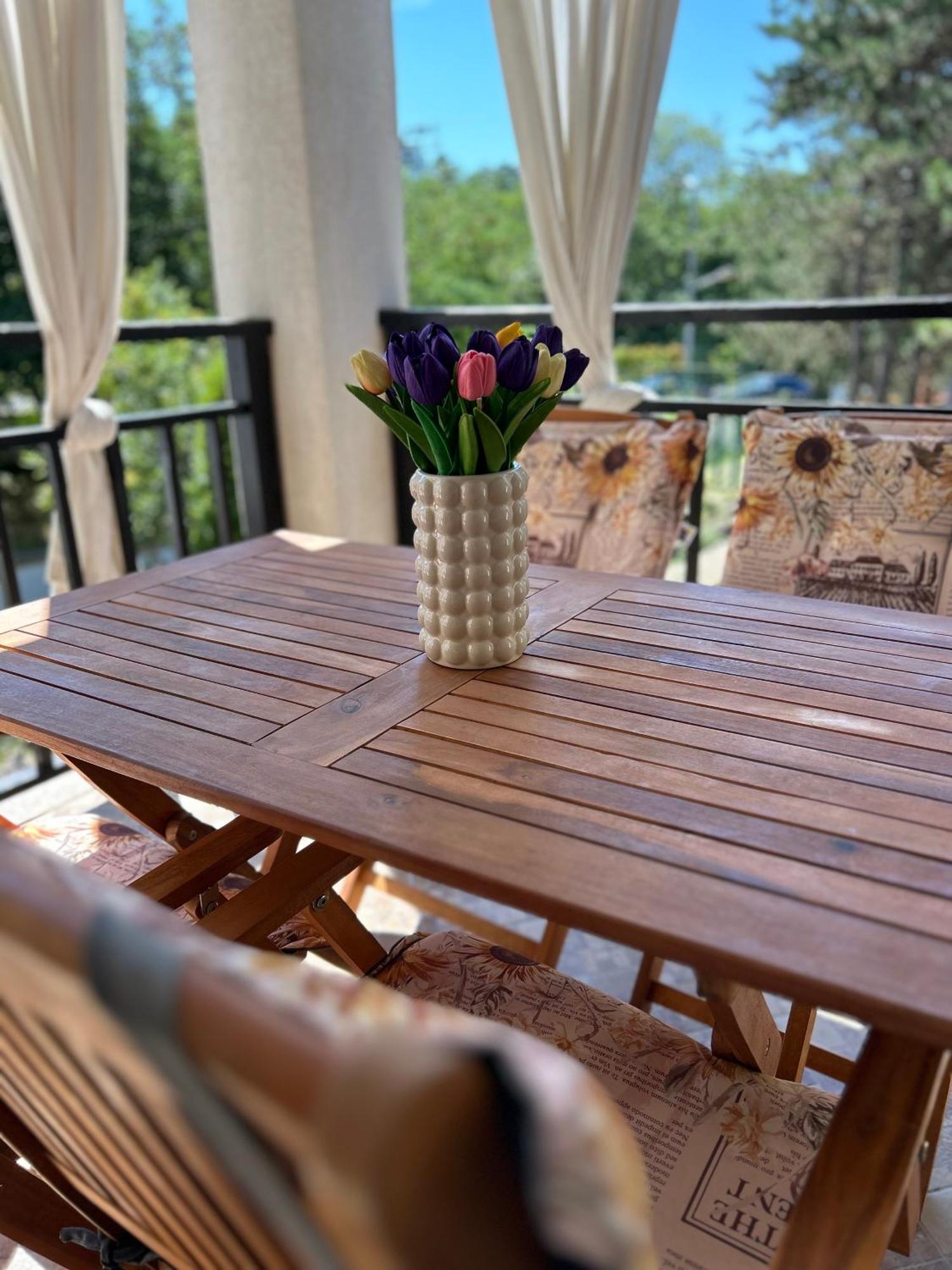 Quiet Apartment With Big Terrace In Santa Marina With Parking 소조폴 외부 사진